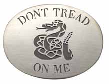 CT-Tread Dont treat on me buckle, hand-crafted